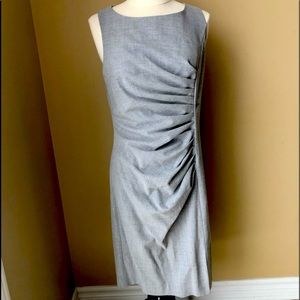 Beautiful fitted Calvin Klein grey dress. Sexy, elegant and classy style.